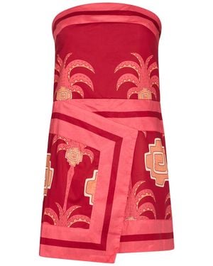 Dries Van Noten Mini Dress - Red