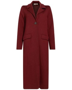 Siyu Manteau Long - Rouge