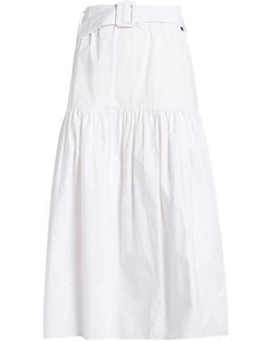 Liu Jo Midi Skirt Cotton - White