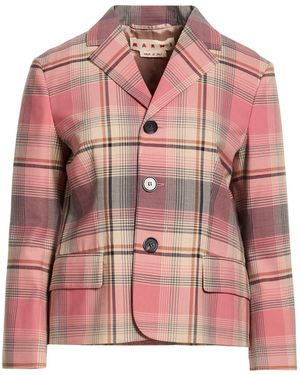 Marni Blazer Polyester, Virgin Wool, Elastane - Pink