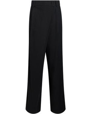 Carla G Trousers Acetate, Viscose, Elastane - Black