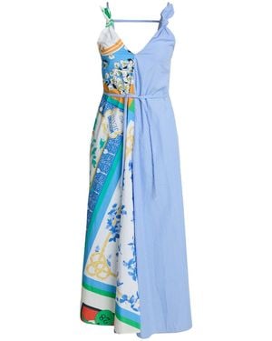 Moschino Midi Dress Cotton - Blue