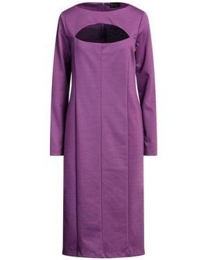 Cristina Gavioli Midi Dress - Purple