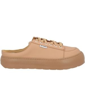 Sunnei Camel Sneakers Leather - Natural