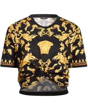 Versace T-Shirt Cotton - Black