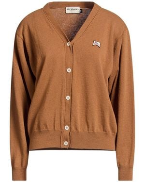 Roy Rogers Camel Cardigan Wool - Brown