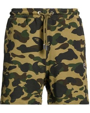 A Bathing Ape Shorts & Bermuda Shorts - Green