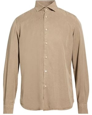 Boglioli Military Shirt Lyocell - Natural