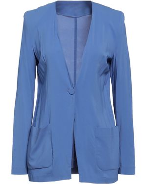 Jucca Blazer Viscose, Elastane - Blue