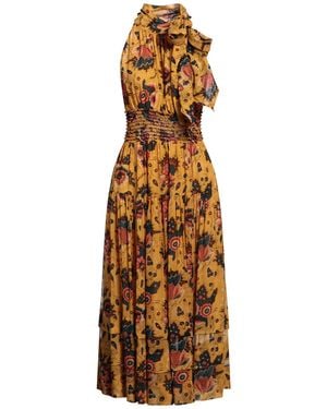 Ulla Johnson Midi Dress - Metallic