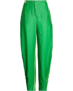 Emporio Armani Pants Viscose, Cupro - Green
