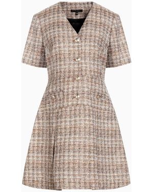 Maje Mini Dress - Natural