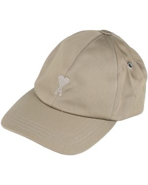 Ami Paris Military Hat Cotton - Natural