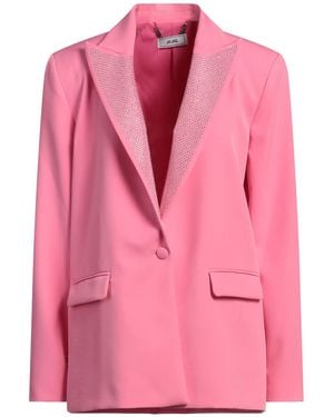 Jijil Fuchsia Blazer Polyester - Pink