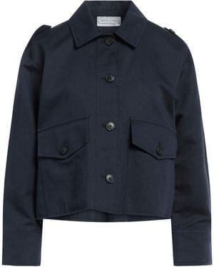 120% Lino Chaqueta y Cazadora - Azul