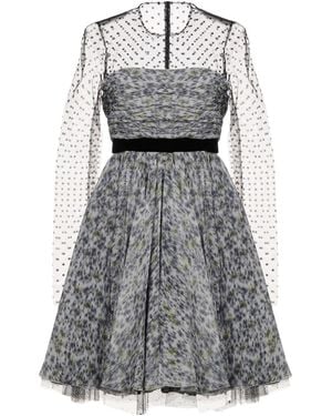 Philosophy Di Lorenzo Serafini Mini Dresses - Grey