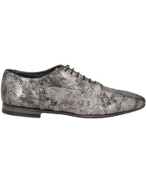 Pantanetti Lace-Up Shoes Leather - Gray
