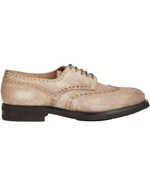 Santoni Lace-Up Shoes Leather - Brown