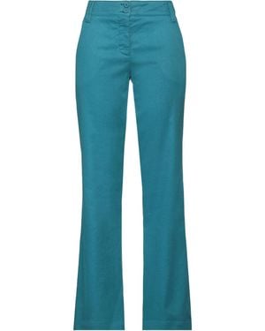 120% Lino Trouser - Blue