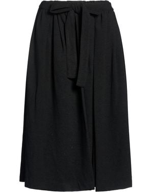 Comme des Garçons Midi Skirt Polyester - Black