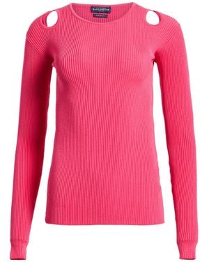 Ballantyne Jumper Viscose, Polyamide, Elastane, Cotton - Pink