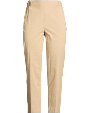 Fedeli Sand Pants Cotton, Elastane - Natural