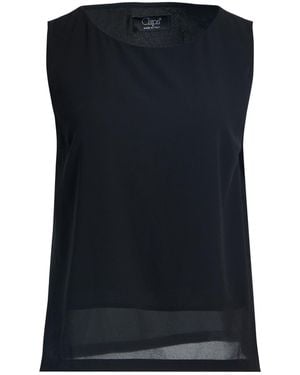 Clips Top Polyester - Black