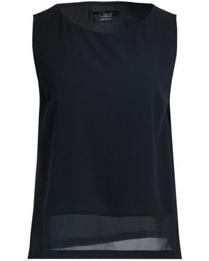 Clips Top Polyester - Black