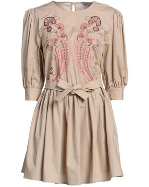 Jijil Short Dress - Natural