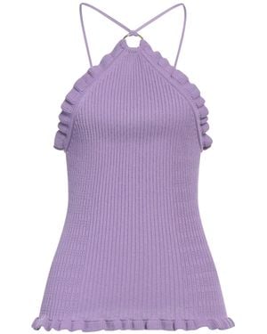 Blumarine Top - Morado