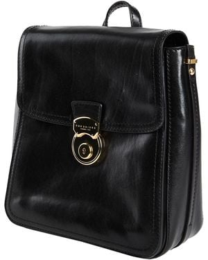 The Bridge Backpack Leather - Black