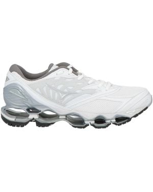 Mizuno Sneakers Textile Fibers, Synthetic Material - White