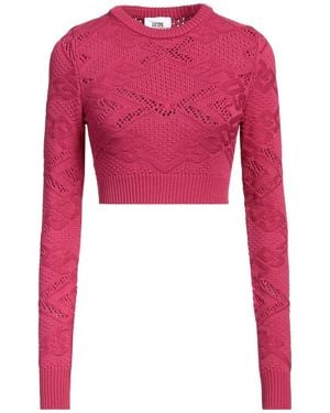 Gcds Garnet Sweater Cotton, Polyamide - Red