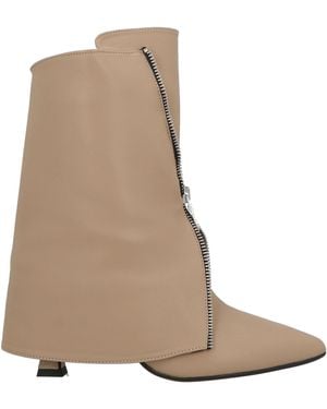 Divine Follie Ankle Boots - Natural