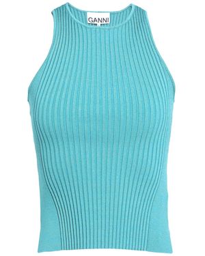 Ganni Top - Blue