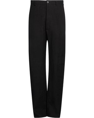 Poeme Bohemien Pants Wool, Linen - Black