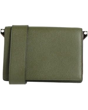 Valextra Cross-Body Bag - Green