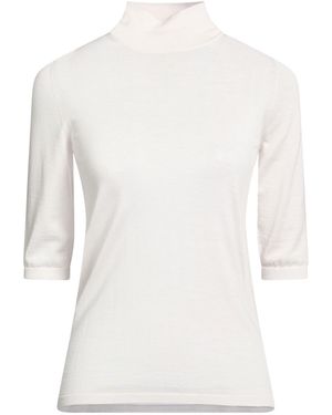 Max Mara Cuello Alto - Blanco