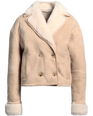 Sandro Shearling & Teddy - Natural