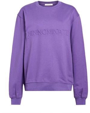 hinnominate Sweatshirt Cotton - Purple