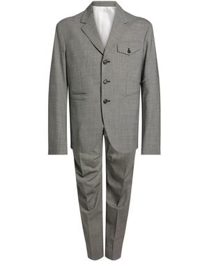 DSquared² Suit Virgin Wool, Elastane - Gray