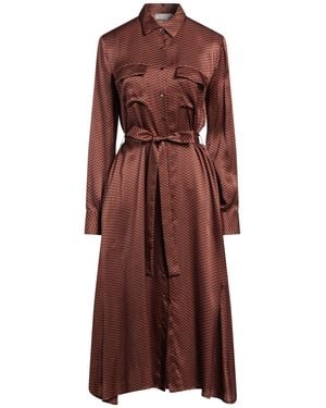 Antonelli Midi Dress - Brown