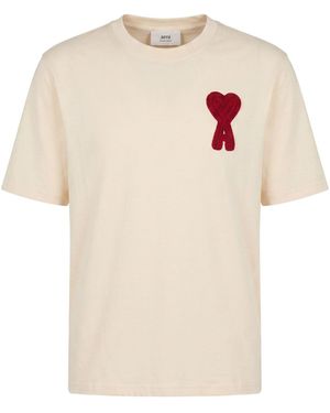 Ami Paris T-Shirt Cotton - White