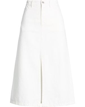 A.P.C. Denim Skirt - White