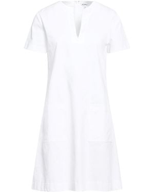 Aspesi Mini Dress Cotton, Elastane - White