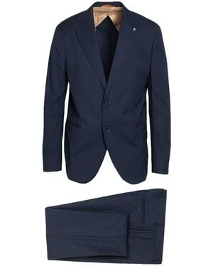 AT.P.CO Suit Polyester, Viscose, Wool, Elastane - Blue