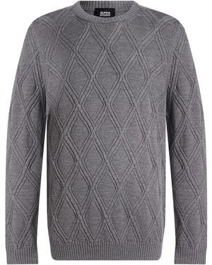 Alpha Studio Pullover - Gris