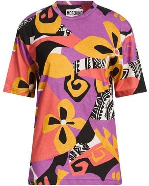 Moschino T-Shirt Cotton - Purple