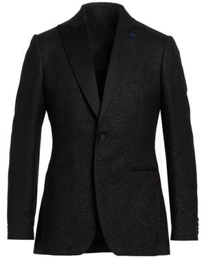 Lardini Blazer Wool, Polyamide, Polyester - Black