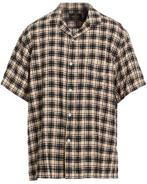 Portuguese Flannel Shirt Polyester, Viscose - Natural